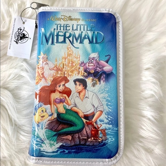 disney vhs clutch purse